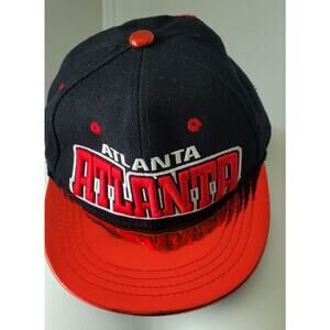 Atlanta Embroidered Snapback Adjustable Baseball Cap Hat Supply Headwear Company